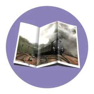 Folder im Digitaldruck