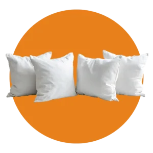 Dekorative Polster mit individuellem Druckmotiv