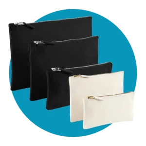 Kleine Täschchen als Kosmetik- oder Organizer-Tasche