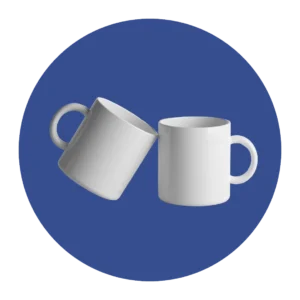 Keramiktasse mit individuellem Druck